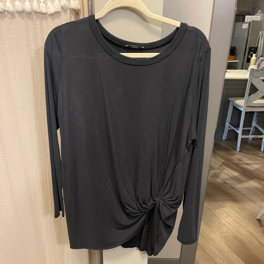 Jodifl navy long sleeve top